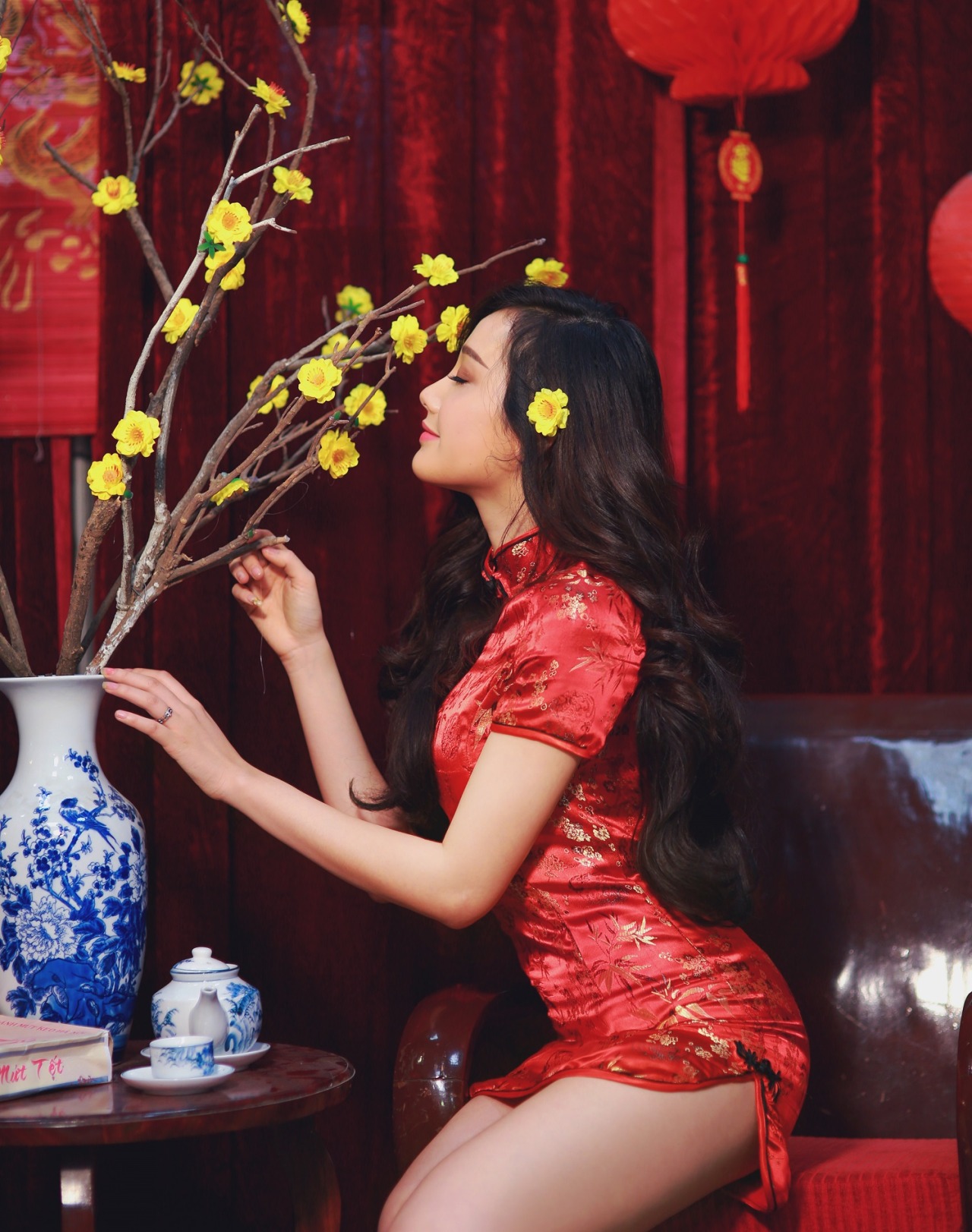 幸福花园纤细的爱